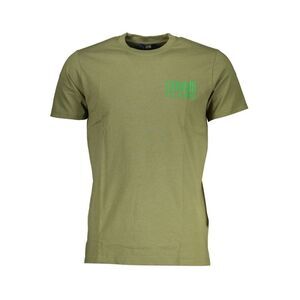 Cavalli Class Green Cotton Men Men's T-Shirt